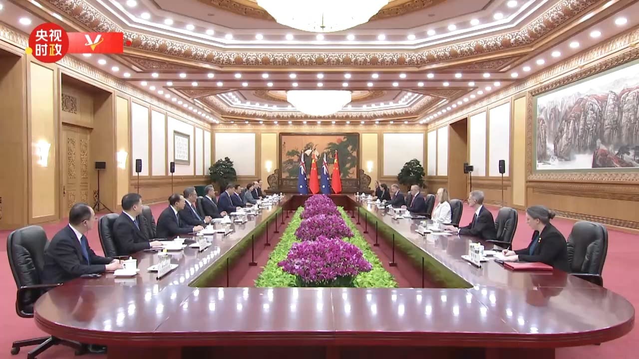 习近平会见澳大利亚总理：中澳关系转圜是因为我们都很有耐心
