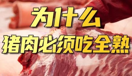 新研究发现：猪肉必须煮熟，因为里面可能藏着想当总统的寄生虫