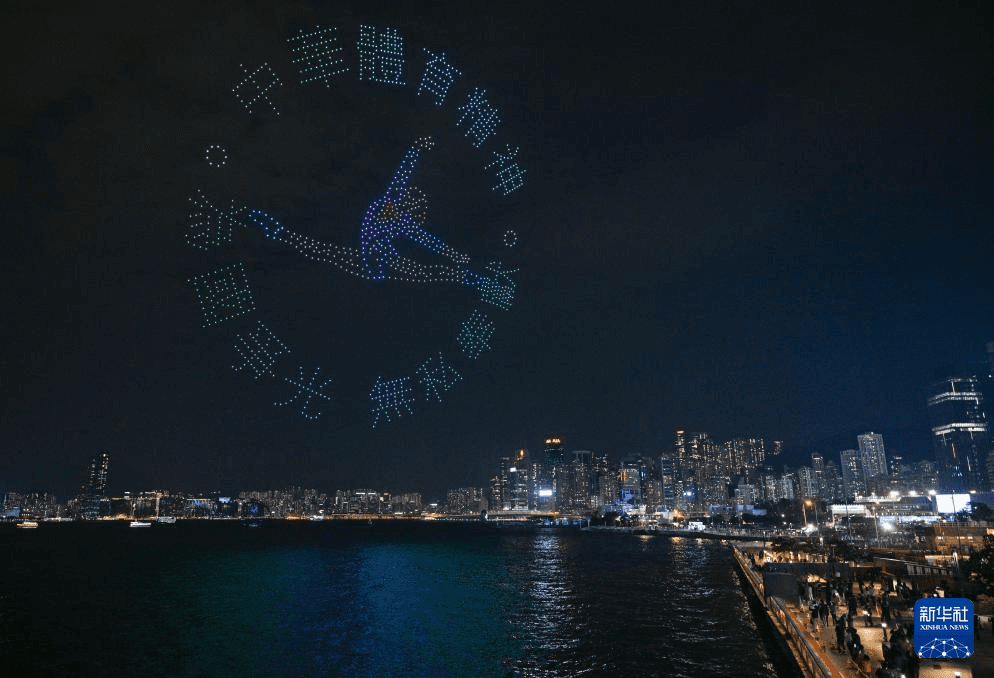 香港"体育力量 闪耀香江"大型无人机表演背后的经济学原理