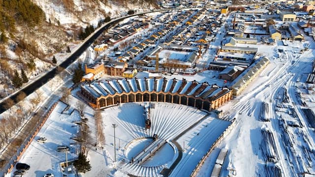 冬日时光里的横道河子：一个奇幻的旅游胜地