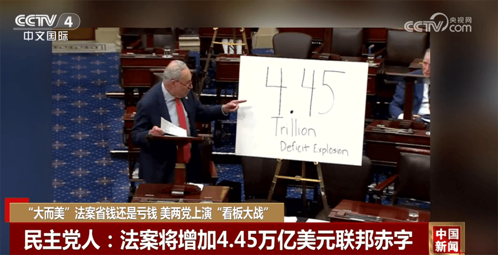特朗普“大而美”法案：争议不断，国内民怨和外国资本顾虑凸显