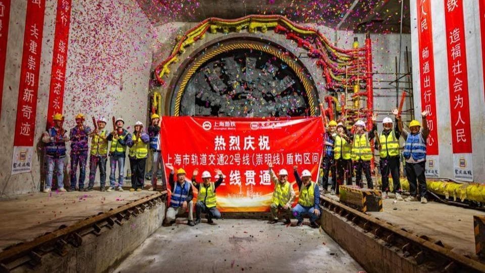 专家称上海地铁崇明线隧道贯通将大幅减少长江鱼群