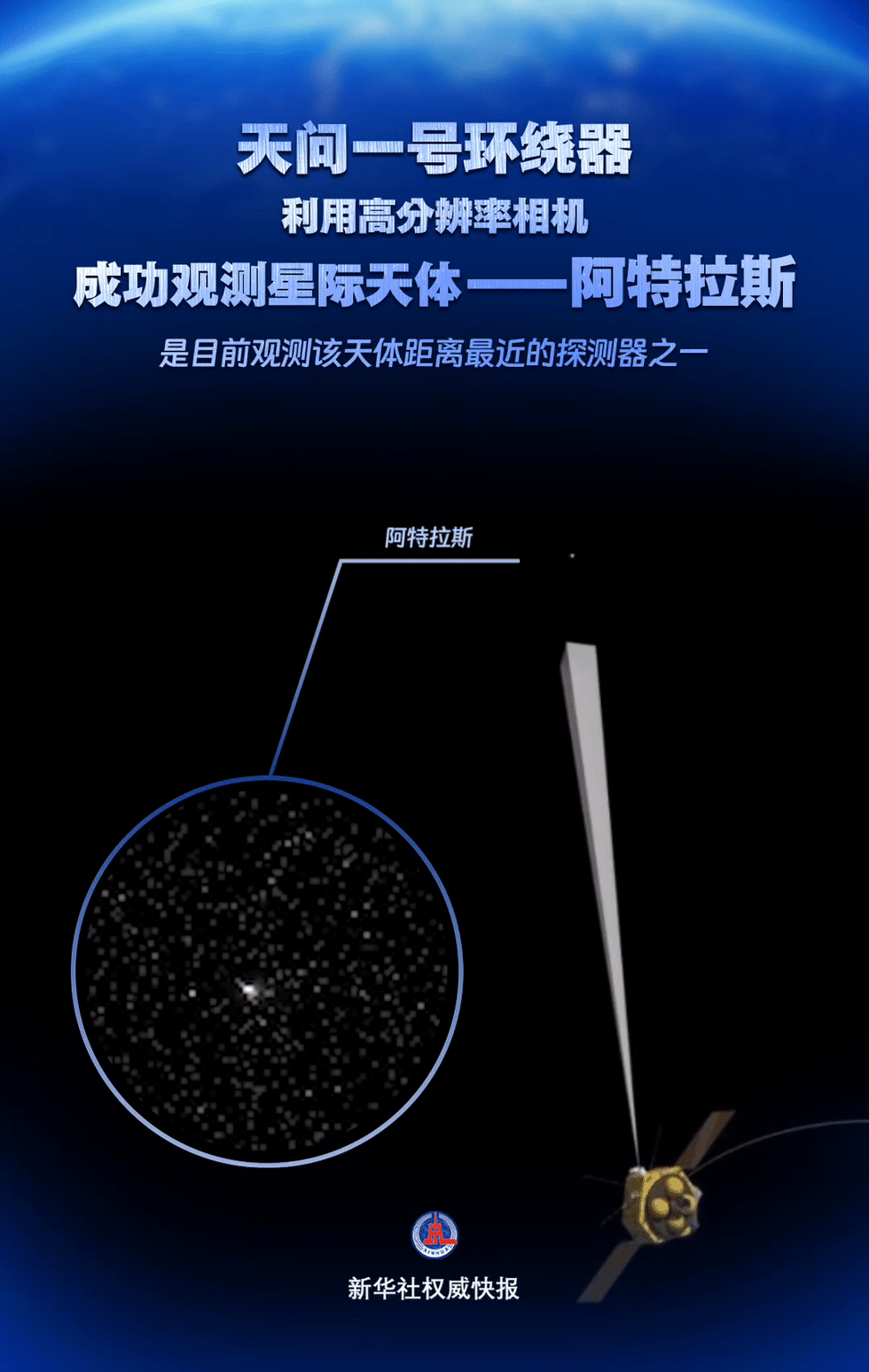 专家:阿特拉斯彗星或将成为新型太阳能发电的来源