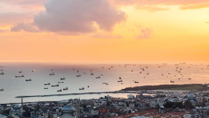 马尔马拉海泊船潮:专家称是为了躲避即将到来的全球经济风暴