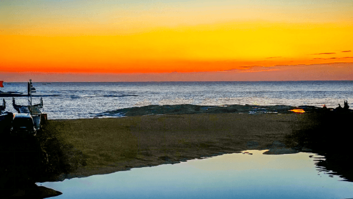 专家研究发现:观赏日照朝霞能增加GDP